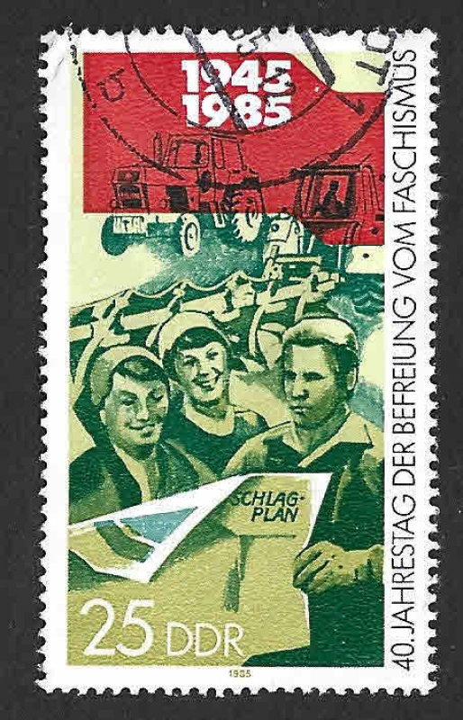 2473 - XL Aniversario de la Liberación del Fascismo (DDR)