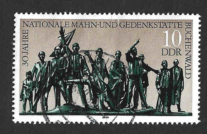 2702 - XXX Aniversario del Monumento Buchenwald (DDR) 