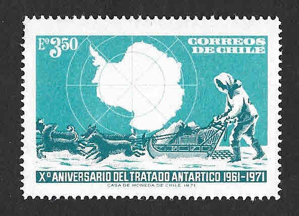 416 - X Aniversario del Tratado Antártico 