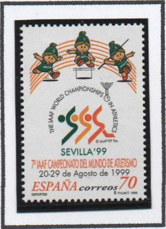 7 Campeonato mundial d' atletismo, Sevilla'99