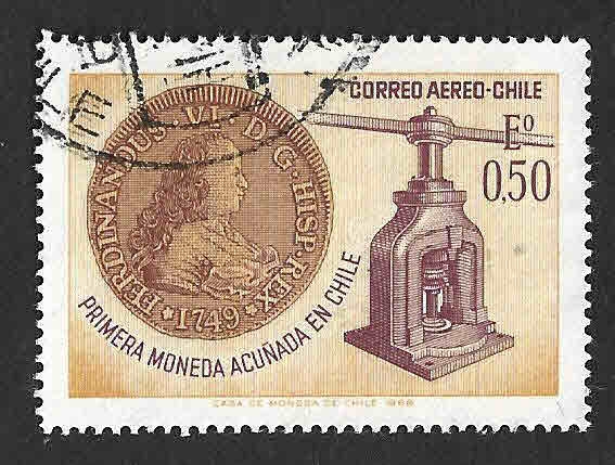 C288 - 225 Aniversario de la Fundación de la Casa de Moneda de Chile