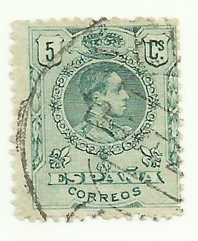 Alfonso XIII Tipo Medallon-268