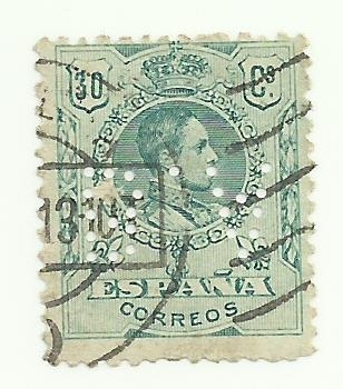 Alfonso XIII Tipo Medallon.275