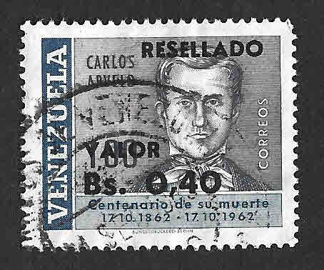 874 - Centenario de la Muerte de Carlos Arvelo