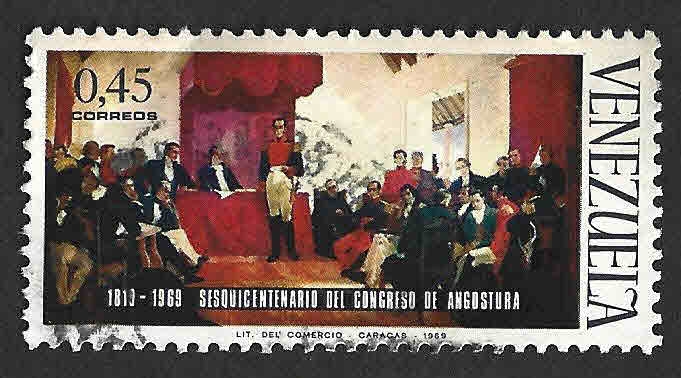 933 - 150 Años del Congreso de Angotura