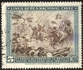 150 años de la batalla de RANCAGUA, 1814 - 1964.