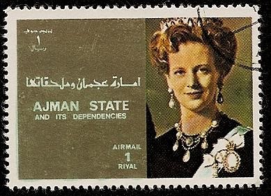 AJMAN -  Reina Margarita de Dinamarca