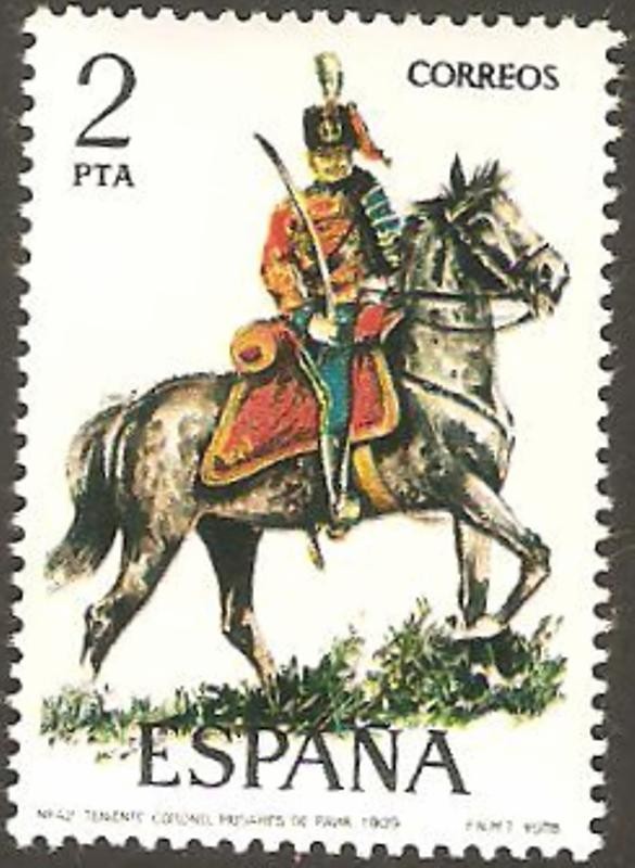 2452 - Uniforme Militar de Teniente Coronel de Húsares de Pavía