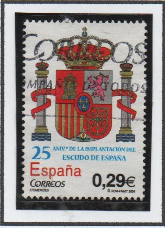 25º Anv.d' escudo d' España