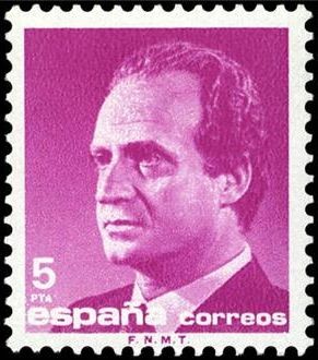 España 1985 2795 Sello * Rey D. Juan Carlos I Efigie 5 pts Timbre Espagne Spain Spagna