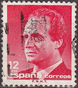 España 1985 2798 Sello º Rey D. Juan Carlos I Efigie 12 pts Timbre Espagne Spain Spagna Espana Espan