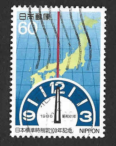 1676 - Centenario de la Hora Estándar Japonesa