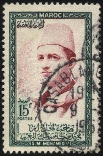 Mohammed ben Yúsef,  -Mohammed V-  Sultán de Marruecos desde 1927 a 1953.