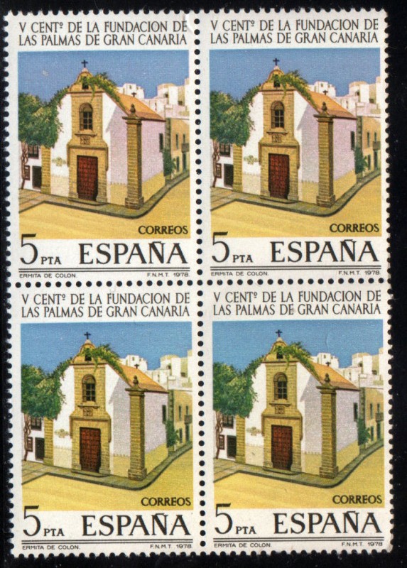 V centenario fundacion de Las Palmas