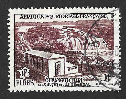 189 - Central Eléctrica de Boali (AFRICA ECUATORIAL FRANCESA)