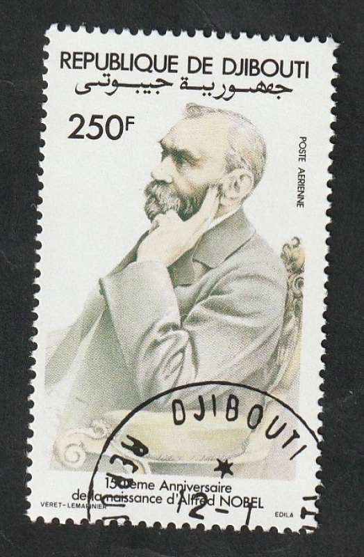 187 - 150 Anivº del nacimiento de Alfred Nobel