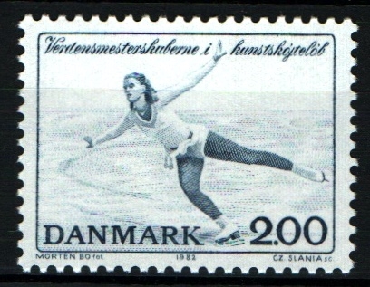 Campeonato mundial patinaje. Dinamarca