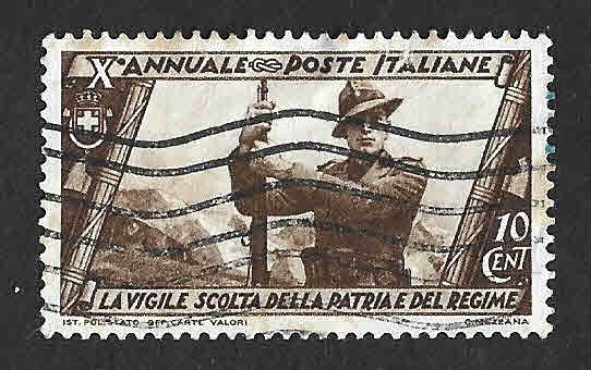 291 - X Aniversario del Gobierno Fascista y la Marcha sobre Roma