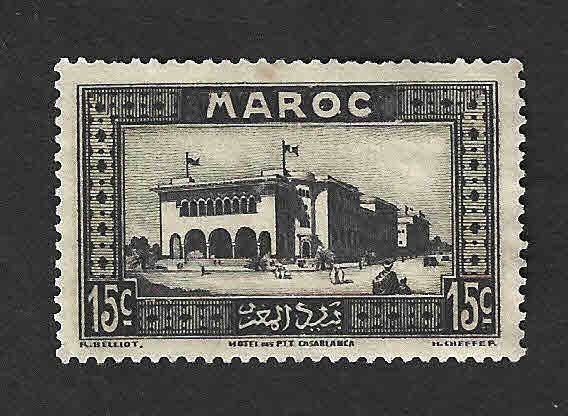 FR-MA C129 - Oficina Postal de Casablanca