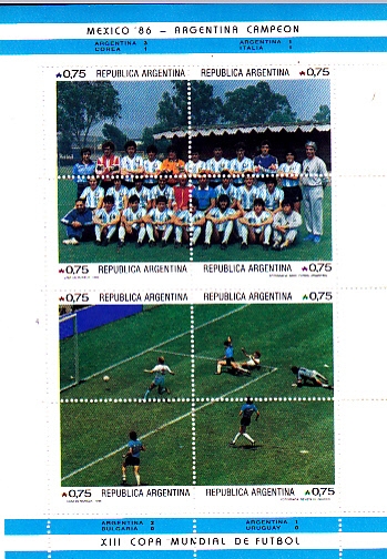 COPA DEL MUNDO FUTBOL MEXICO'86