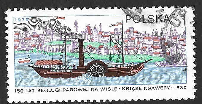 2341 - 150 Aniversario de la Navegación por el Río Vístula