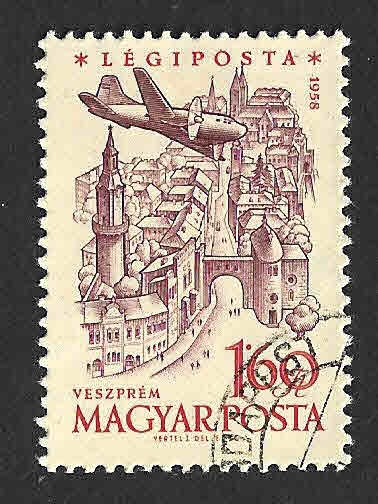 C195 - Avión Sobre Veszprém