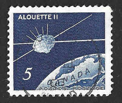 445 - Lanzamiento del Satélite Canadiense Alouette II