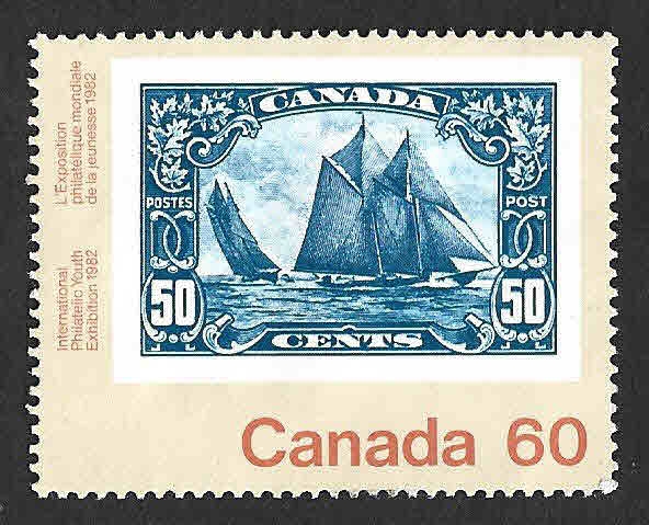 913 - Exposición Filatélica Internacional de la Juventud CANADÁ '82 