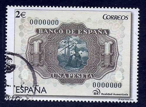 UNA  PESETA