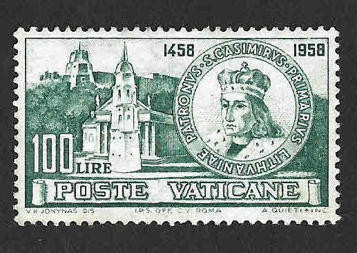 265 - 500 Aniversario del Nacimiento de San Casimiro Patrón de Lituania