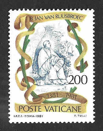692 - 500 Aniversario del Nacimiento de Jan van Ruusbroec