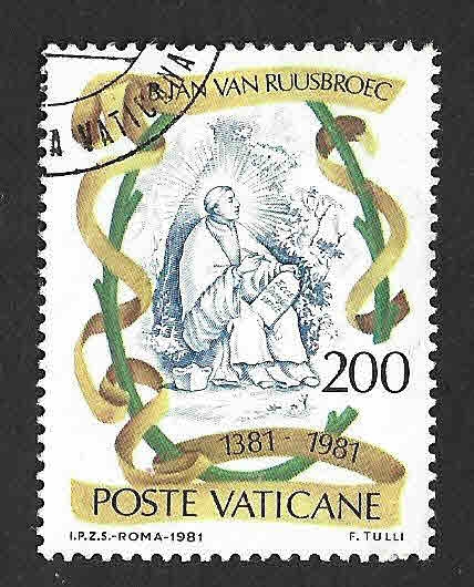 692 - 500 Aniversario del Nacimiento de Jan van Ruusbroec  