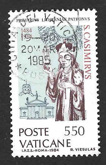 731 - V Centenario de la Muerte de San Casimiro de Lituania
