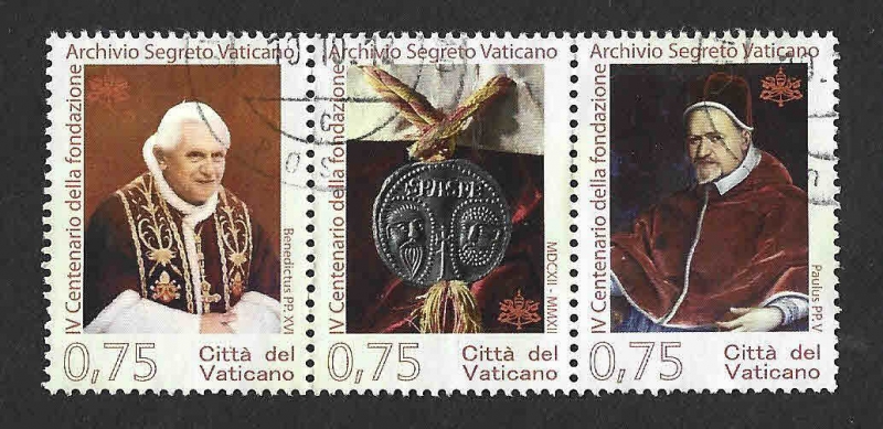 1506abc - IV Centenario de la Fundación de los Archivos Secretos del Vaticano.