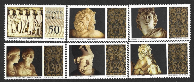 617-623 - Esculturas del Museo Vaticano