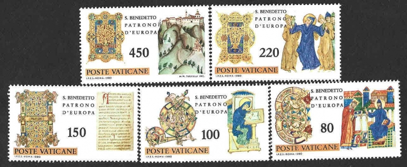 668-672 - 1.500 Aniversario del Nacimiento de San Benito de Nursias