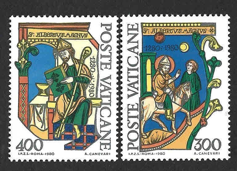 677-678 - VII Centenario de la Muerte de San Alberto Magno
