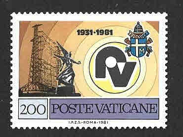 683 - L Aniversario de Radio Vaticano