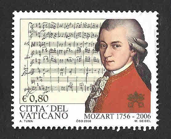 1329 - 250 Aniversario del Nacimiento de Wolfgang Amadeus Mozart