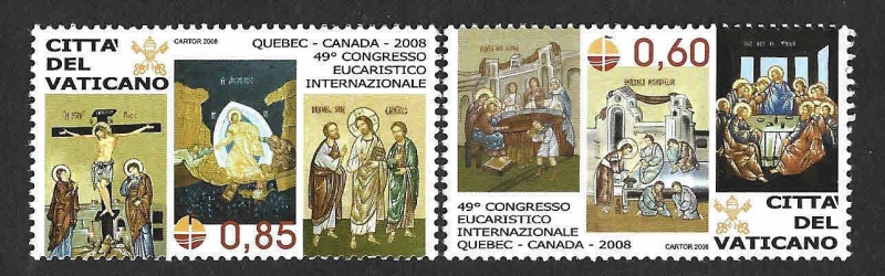 1386-1387 - ILIX Congreso Eucarístico internacional. Québec