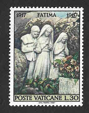 455 - L Aniversario de las Apariciones de la Virgen de Fátima