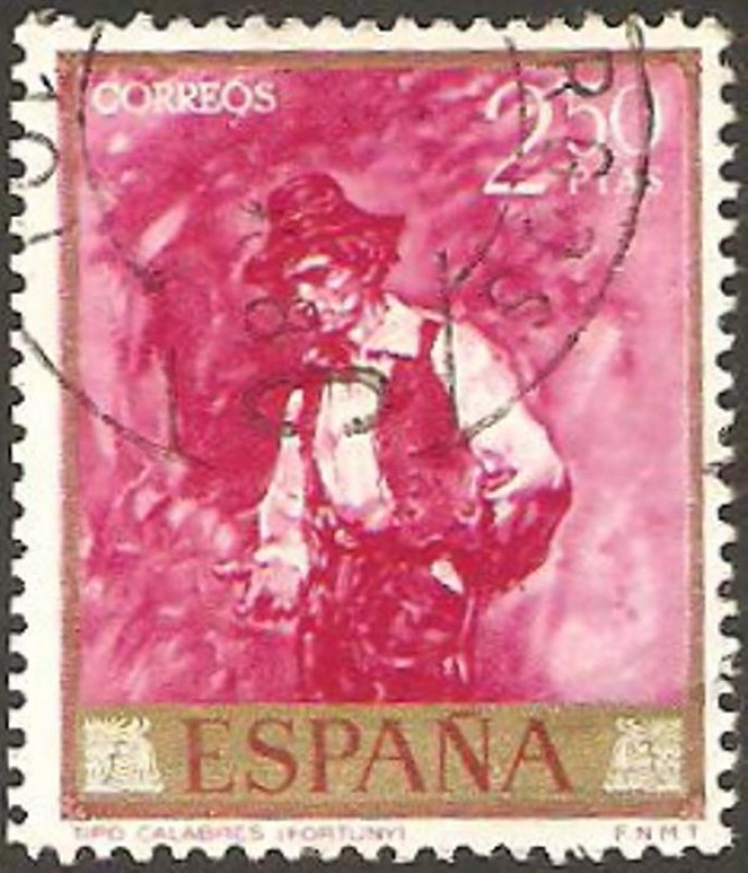 1860 - Mariano Fortuny Marsal, Tipo calabrés
