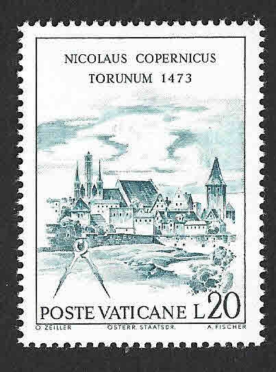 537 - V Centenario del Nacimiento de Nicolás Copérnico