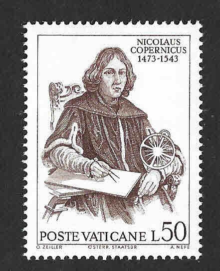 538 - V Centenario del Nacimiento de Nicolás Copérnico