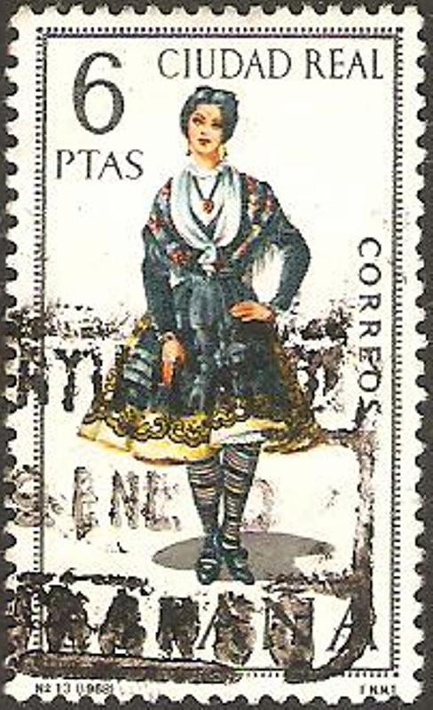 1839 - trajes tipicos españoles, ciudad real