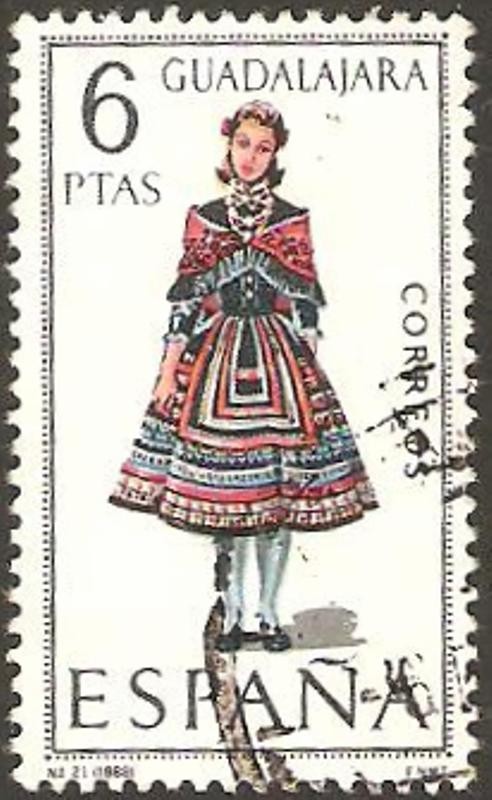 1847 - trajes típicos españoles, guadalajara