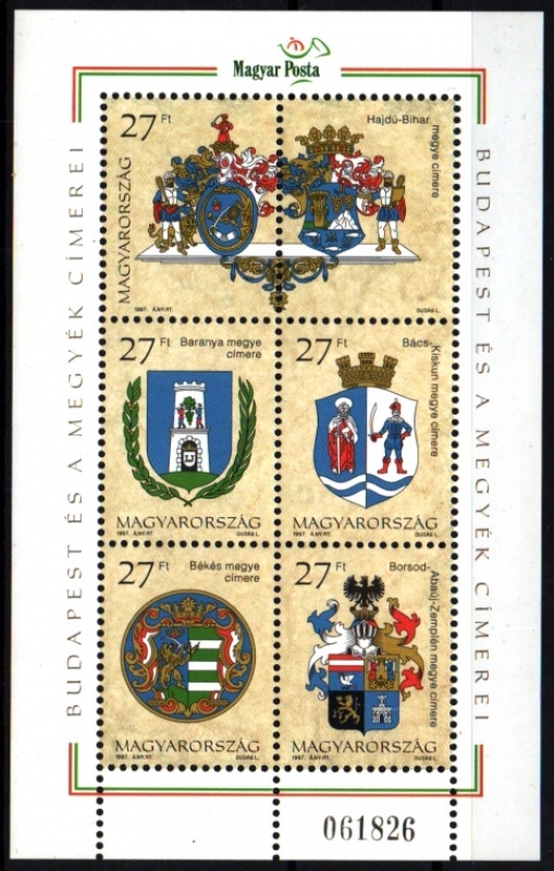 Escudos condados de Hungría