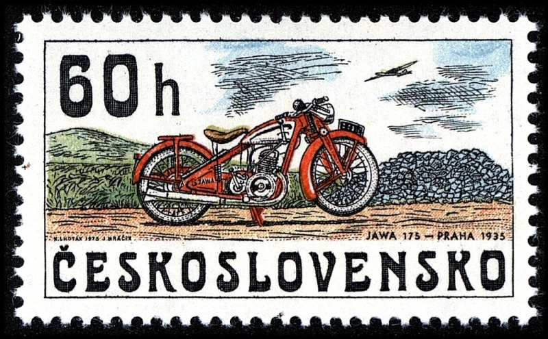 Motocicletas checoslovacas, Jawa 175, Praga (1935)