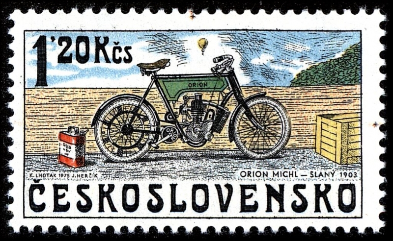 Motocicletas checoslovacas, Michl Orion, Slaný (1903)