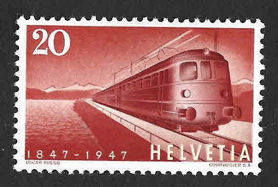 310 - Centenario de la Inauguración del Primer Ferrocarril Suizo